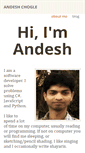 Mobile Screenshot of andeshchogle.com